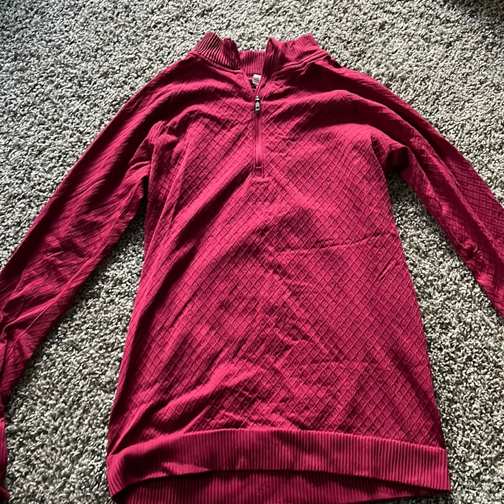 Lululemon: Quarter Zip Sweater Size 10